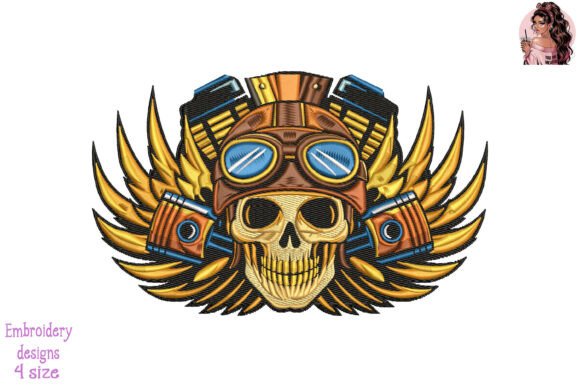 Biker Spirit Skull Embroidery Review