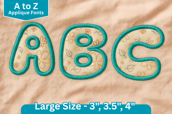 Bubblegum Stitch Applique Embroidery Font Review