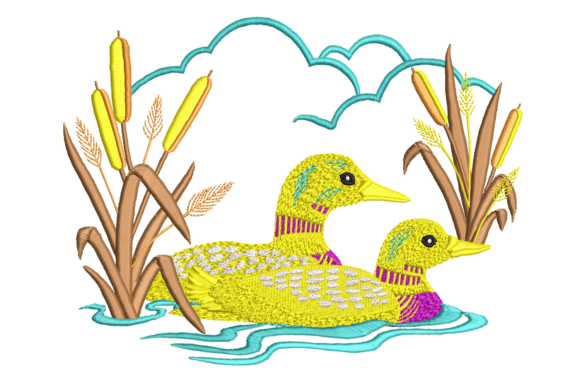 Cute Duck Embroidery Design Review