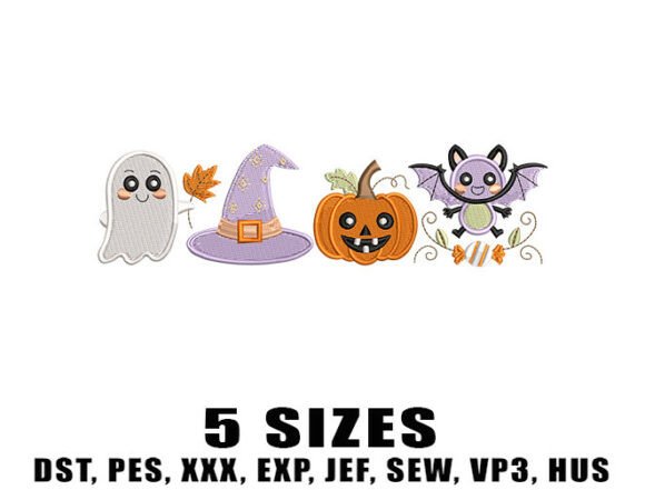 Cute Spooky Season Embroidery Design Review