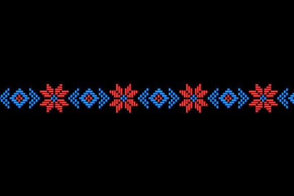 Folk Border Embroidery Pattern Review