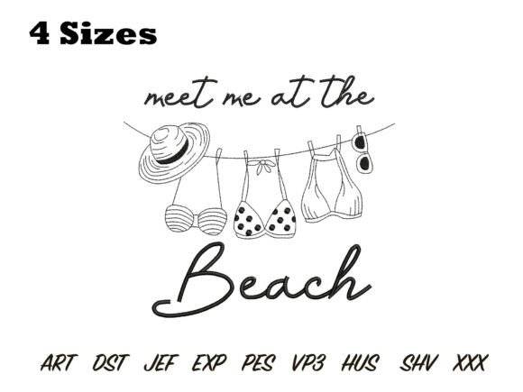 Meet Me at the Beach Embroidery Review