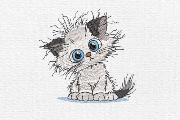 Messy Kitten Embroidery Design Review