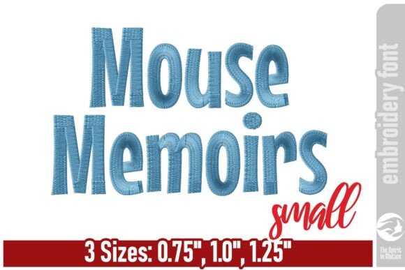Mouse Memoirs Cute Embroidery Font Review