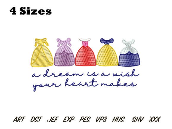 Princess Dress Embroidery Design Review
