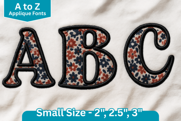 Royal Patch Applique Embroidery Font Review