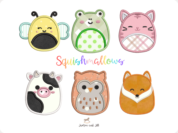 Squishmallow Embroidery Design Bundle Review