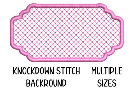 Towel Embroidery Knockdown Stitch Review